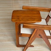 柚木角几小方桌简约小茶几沙发边几客厅边桌全实木小桌子小茶几