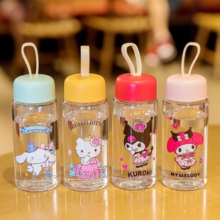 精选便携玻璃杯迷你小容量口袋水瓶女儿童食品级特小杯子小巧超小