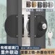 304不锈钢带框玻璃门锁里外开关有框门木门移门推拉门锁联动互开