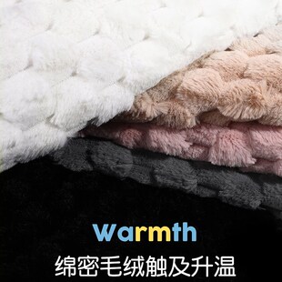 精选汽车坐垫冬季加绒车载座垫单片短毛绒后排加厚保暖三件套车内