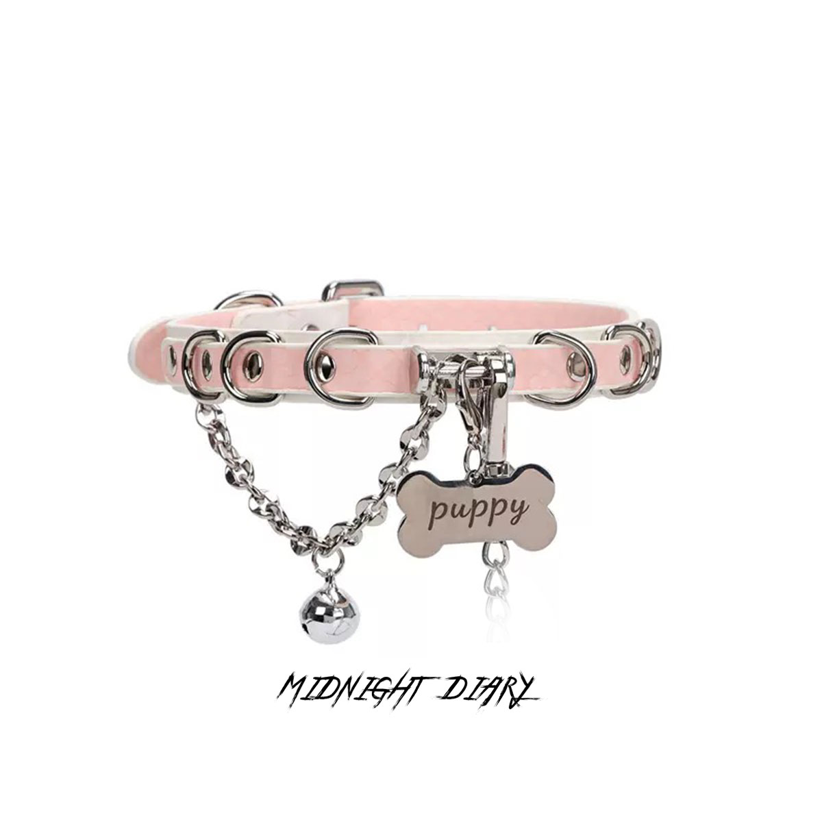 Midnight Diary高端蛇纹项圈原创小众设计choker女情侣礼物牵引绳