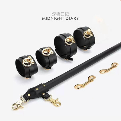 Midnight Diary一字杆固定分腿撑杆套装禁锢手脚铐演出道具外出k9