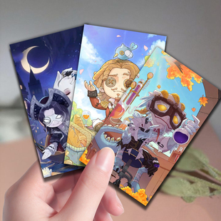 新款】第五人格拍立得Q版蜡像师盲女二次元游戏装饰精美周边小卡
