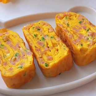 午餐肉厚蛋烧厚切玉子烧加热即食鸡蛋饼早餐代餐速冻半成品