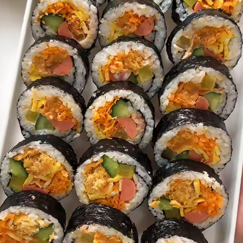 火腿紫菜包饭早餐半成品懒人速食儿童食品学生营养早饭团