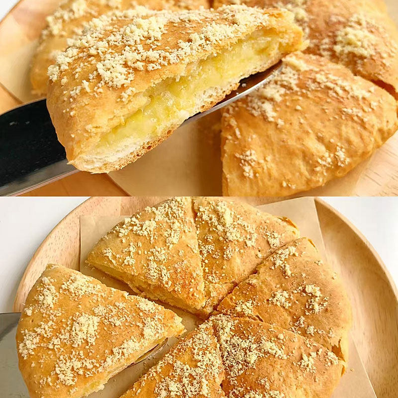 奶酪芝士饼西式馅饼煎饼酥饼速食营养懒人早饭早餐半成品速冻食品