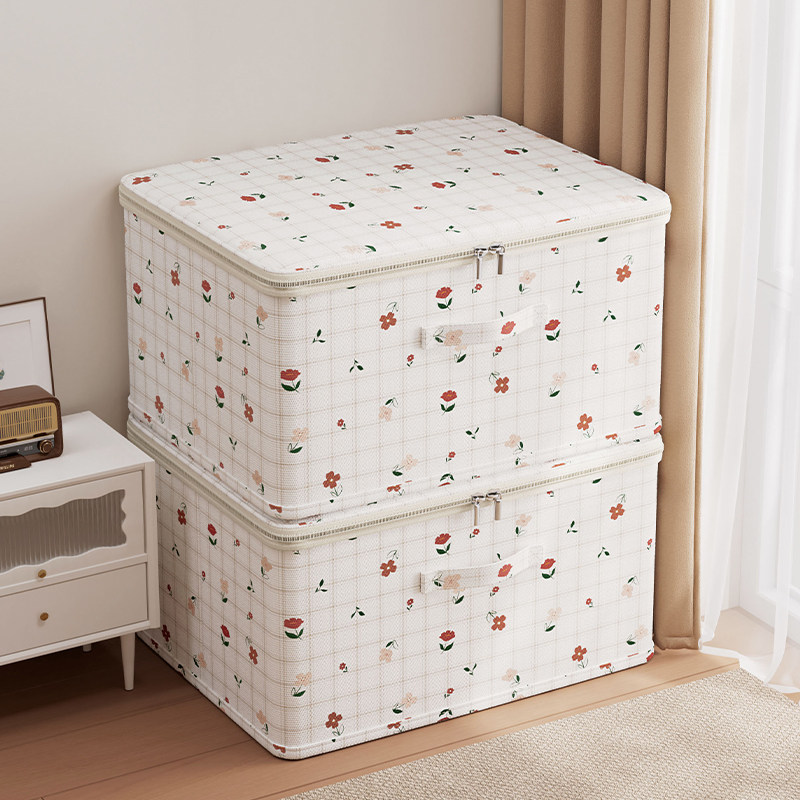 衣服收纳箱家用衣物被子布艺折叠百纳箱衣柜专用牛津布储物整理箱,收纳整理,收纳箱,淘宝优惠券,粉丝福利购,淘宝优惠卷
