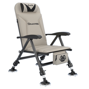 羚特新款钓椅全地形欧式钓鱼椅子折叠便携多功能可躺台钓小座椅凳