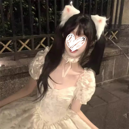 万圣节猫耳朵发箍毛绒发饰