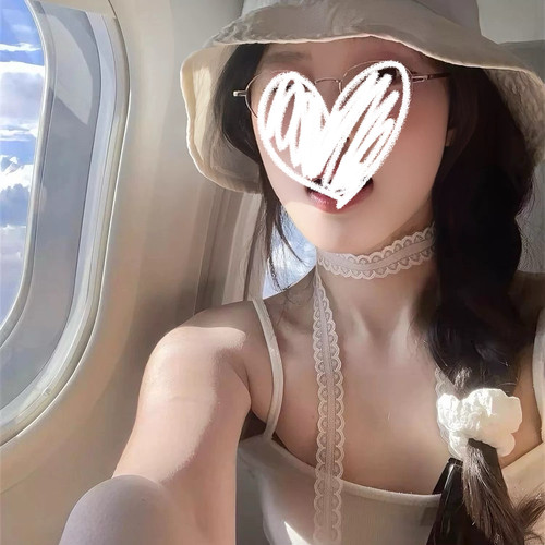 纯欲氛围白色蕾丝飘带女春夏ins风细窄长条丝巾温柔百搭锁骨颈带