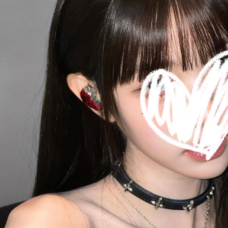 复古辣妹暗黑十字架choker朋克风PU皮质哥特风颈链项圈项链锁骨链
