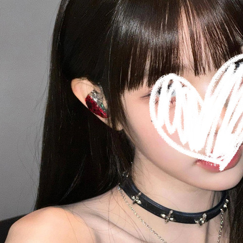 复古辣妹暗黑十字架choker朋克风PU皮质哥特风颈链项圈项链锁骨链 - 封面