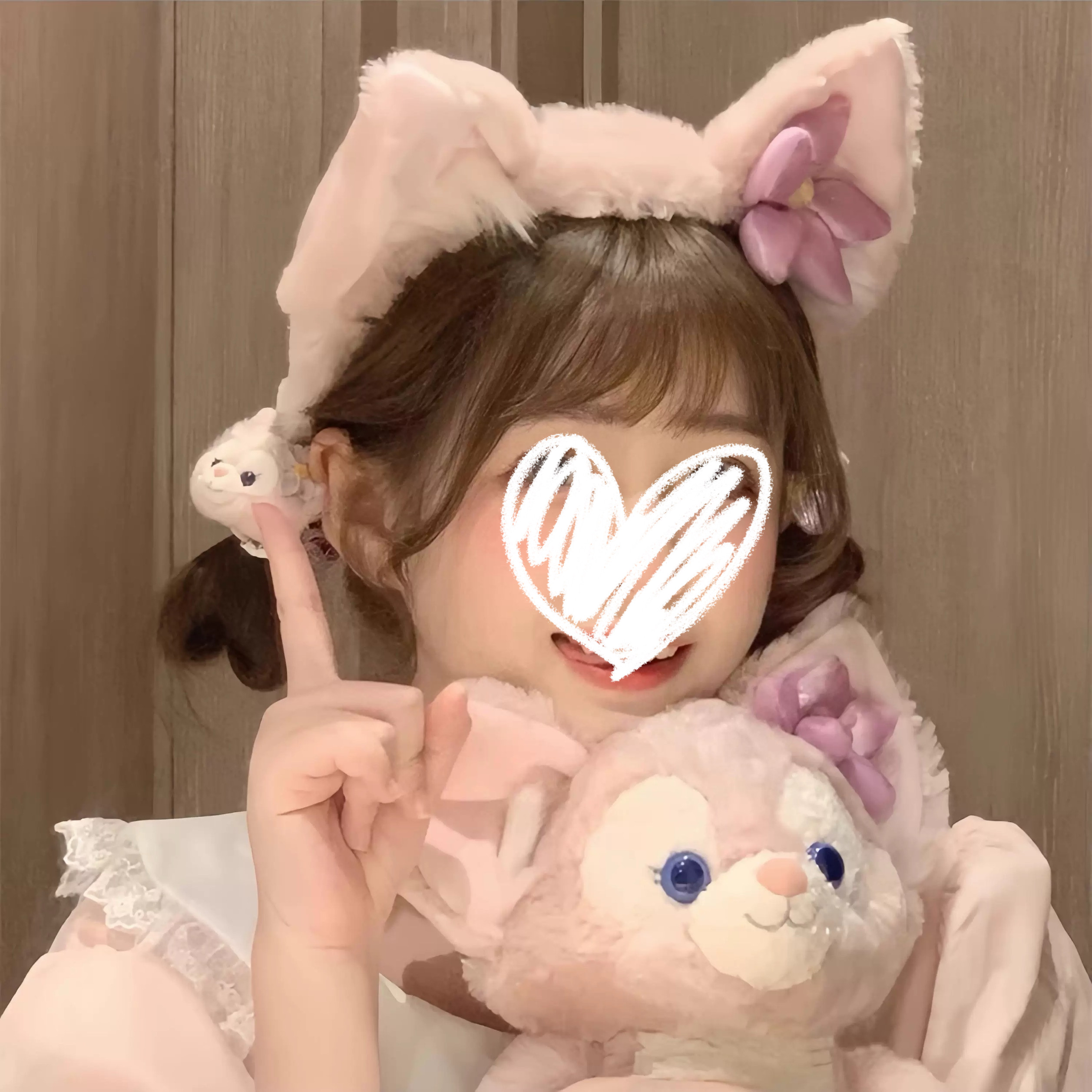 玲娜贝儿毛绒秋冬发箍