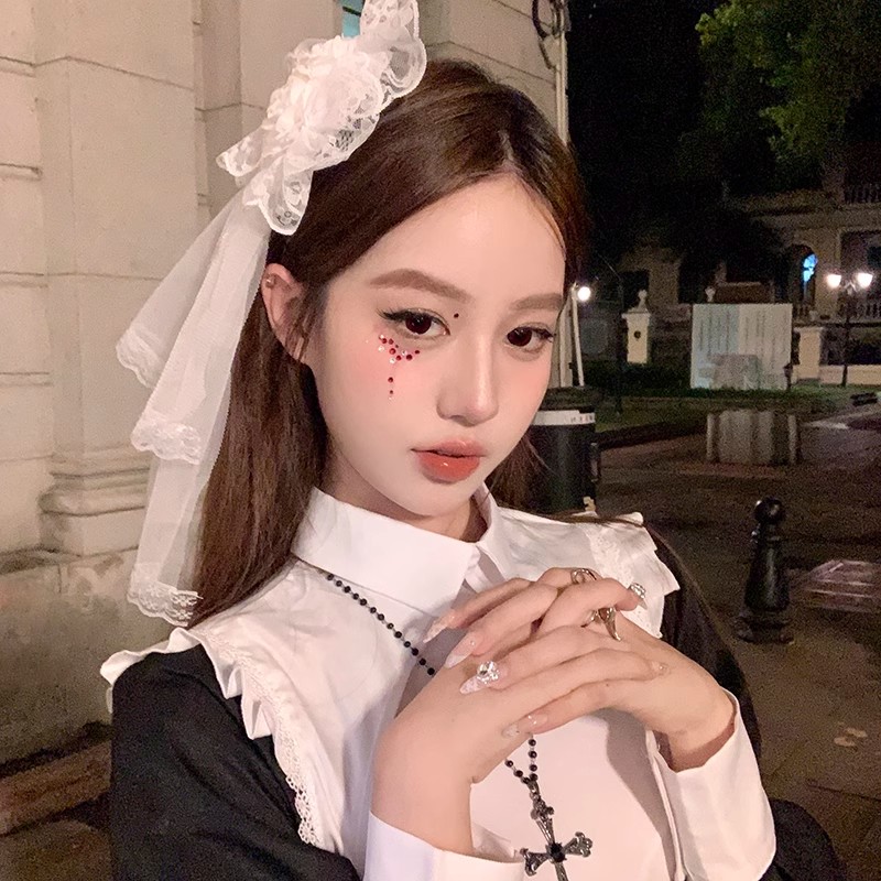 修女瑪利亞cosplay萬圣節發飾