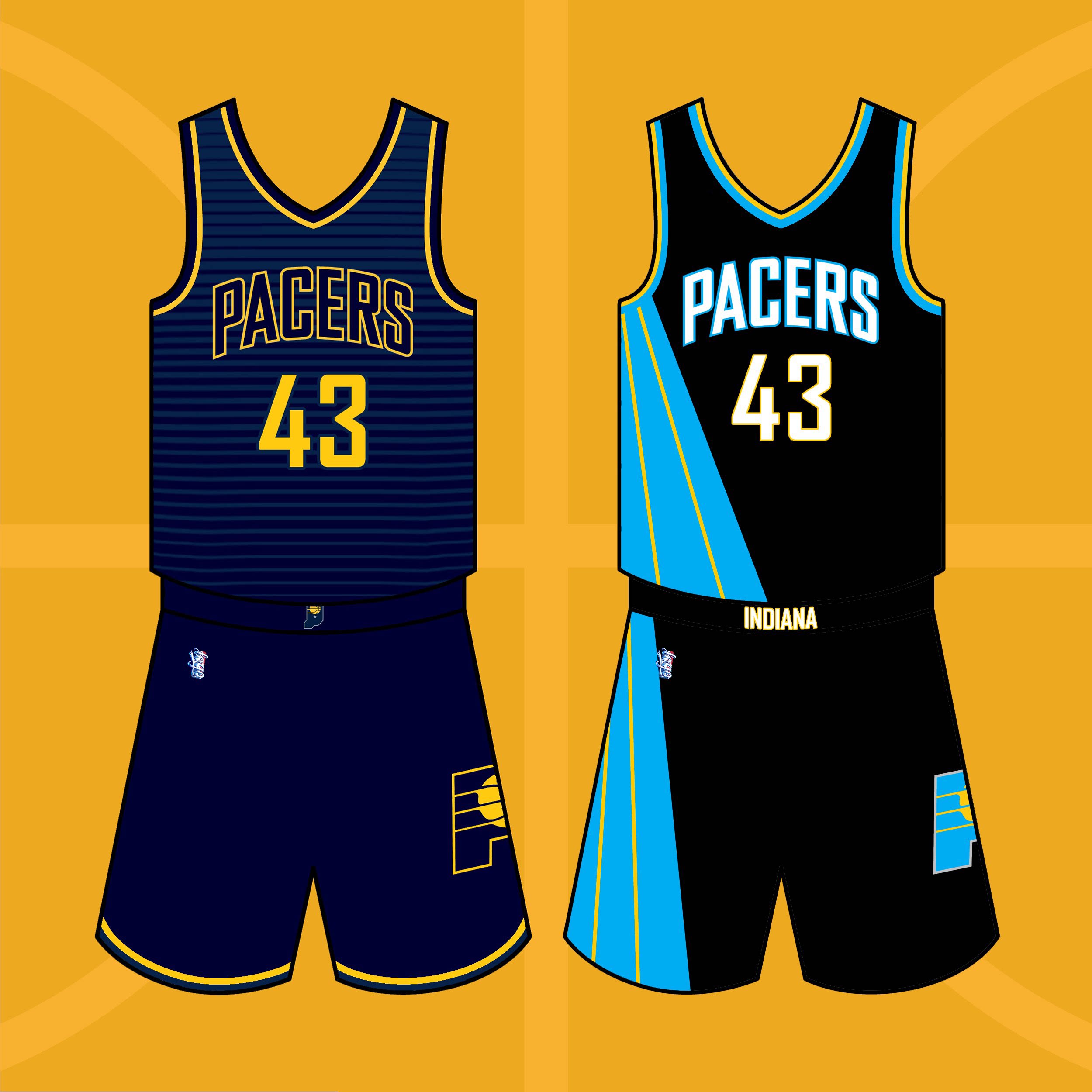 步行者定制速干篮球服套装