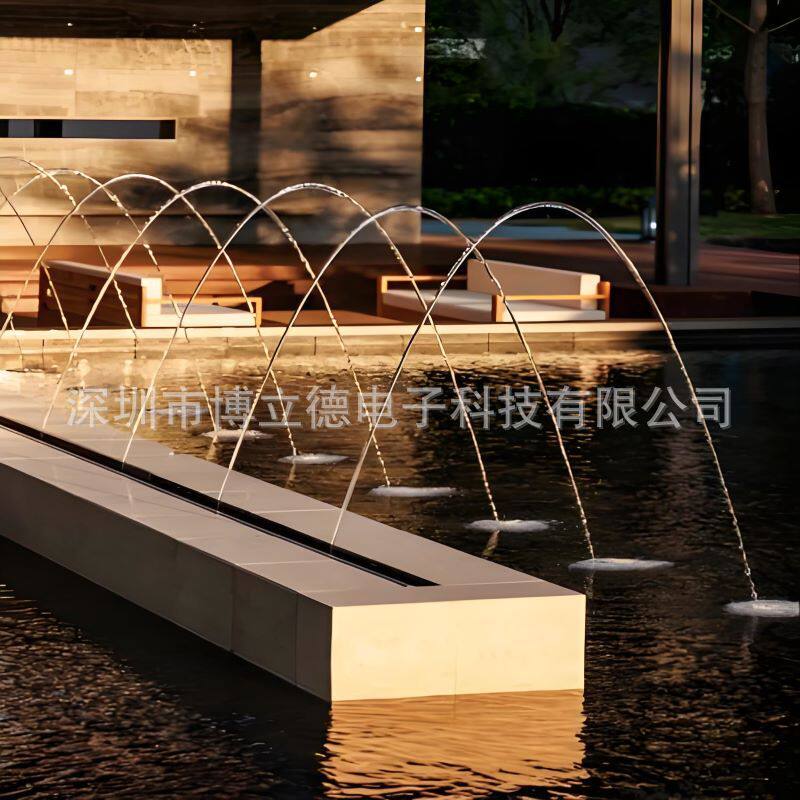 不锈钢户外波光跳泉喷泉广场水池景区波光泉单孔直喷厂家直销