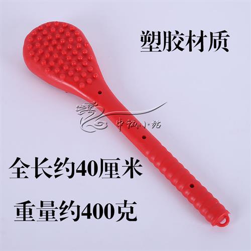 加大加重按摩锤敲打锤拍打按摩棒软胶腿部器拍痧板敲背捶经络锤子