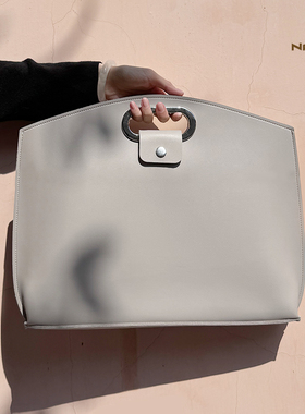 NAIDUN奈盾笔记本电脑包macbook16适用苹果高级感笔记本手提包14寸2025新款大容量轻便防水商务通勤包