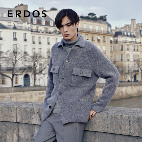 ERDOS男装羊绒混纺夹克