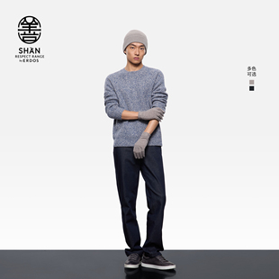 【秀场同系列】【善系列】ERDOS 25秋冬男士羊绒柔软保暖双畦帽子