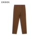 男装 休闲裤 高棉材质直筒裤 ERDOS 纯色简约长裤 商务通勤百搭