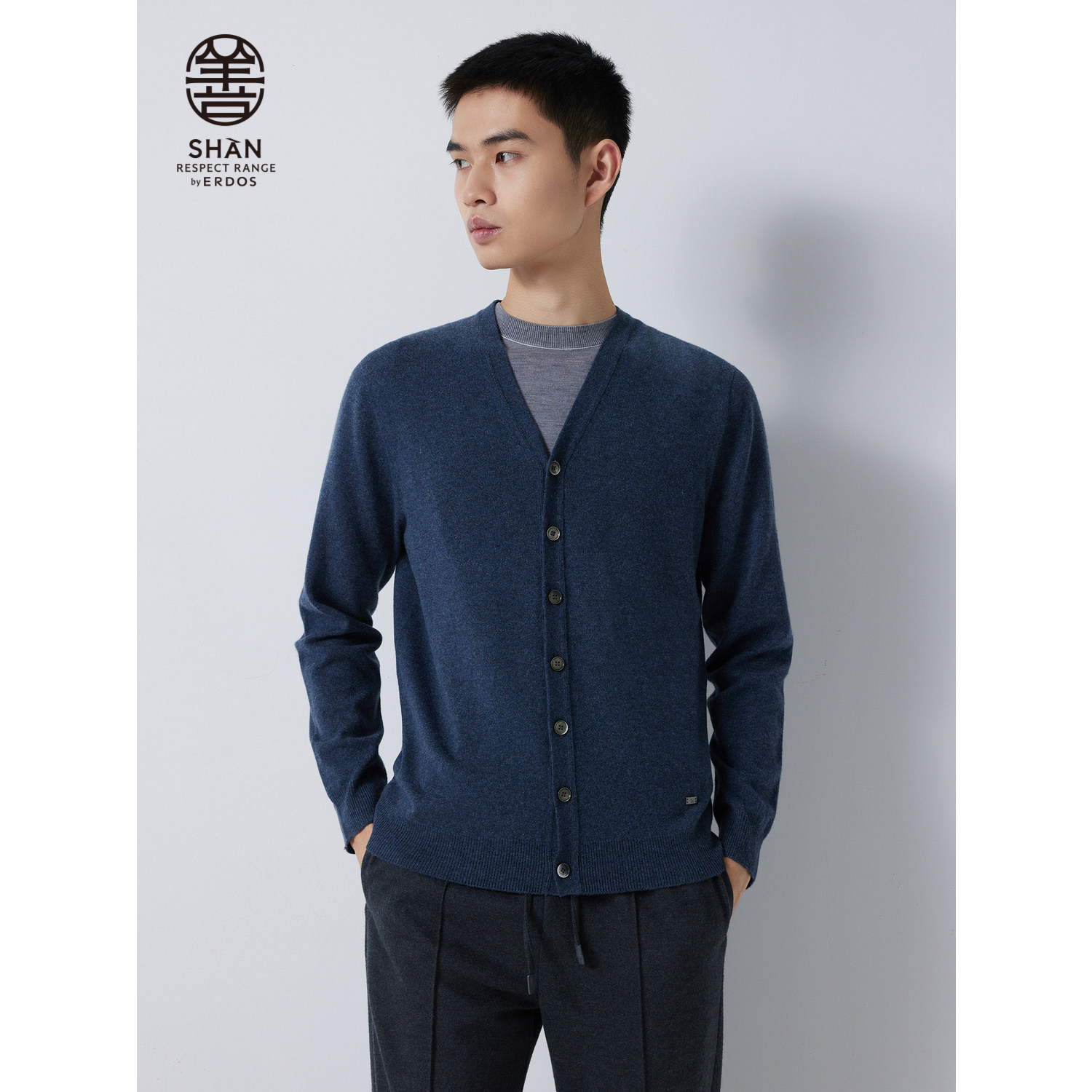 【善系列】ERDOS 男装羊绒开衫秋冬V领修身多色羊绒衫,男装,羊绒开衫,淘宝优惠券,粉丝福利购,淘宝优惠卷