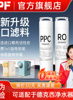 FPF适配德克西滤芯自来水过滤器家用 WD-1净饮机RO反渗透滤芯