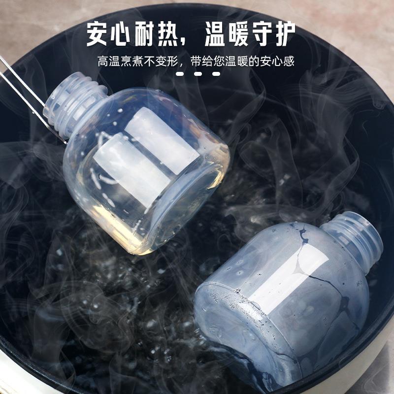 耐海高温PP饮瓶防烫一次性茯苓膏凉茶塑热料瓶底椰雪梨膏料XBA奶图片