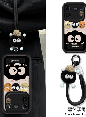 适用VIVOIQOONEO9手机壳新款高级8Pro可爱咖啡煤球7SE全包防摔6硅胶好看5S专用外壳3秋冬855版带挂绳保护套女