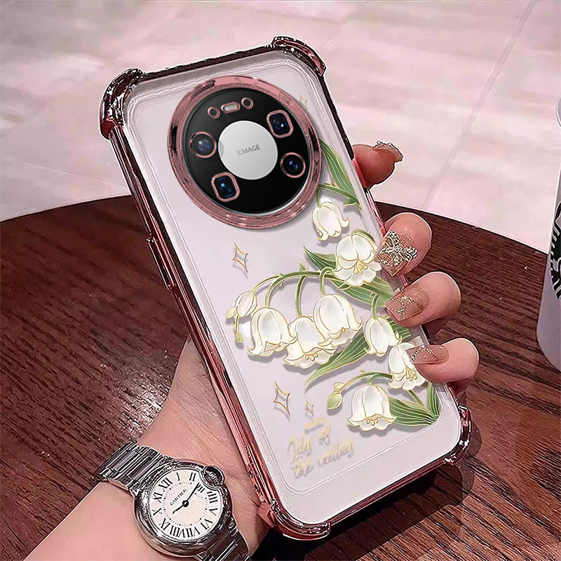 适用华为mate80系列郁金香手机壳