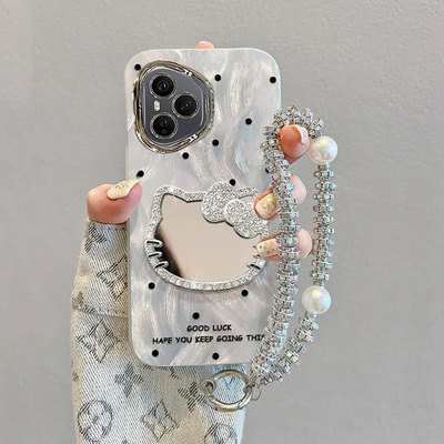 适用华为mate系列可爱猫咪手机壳