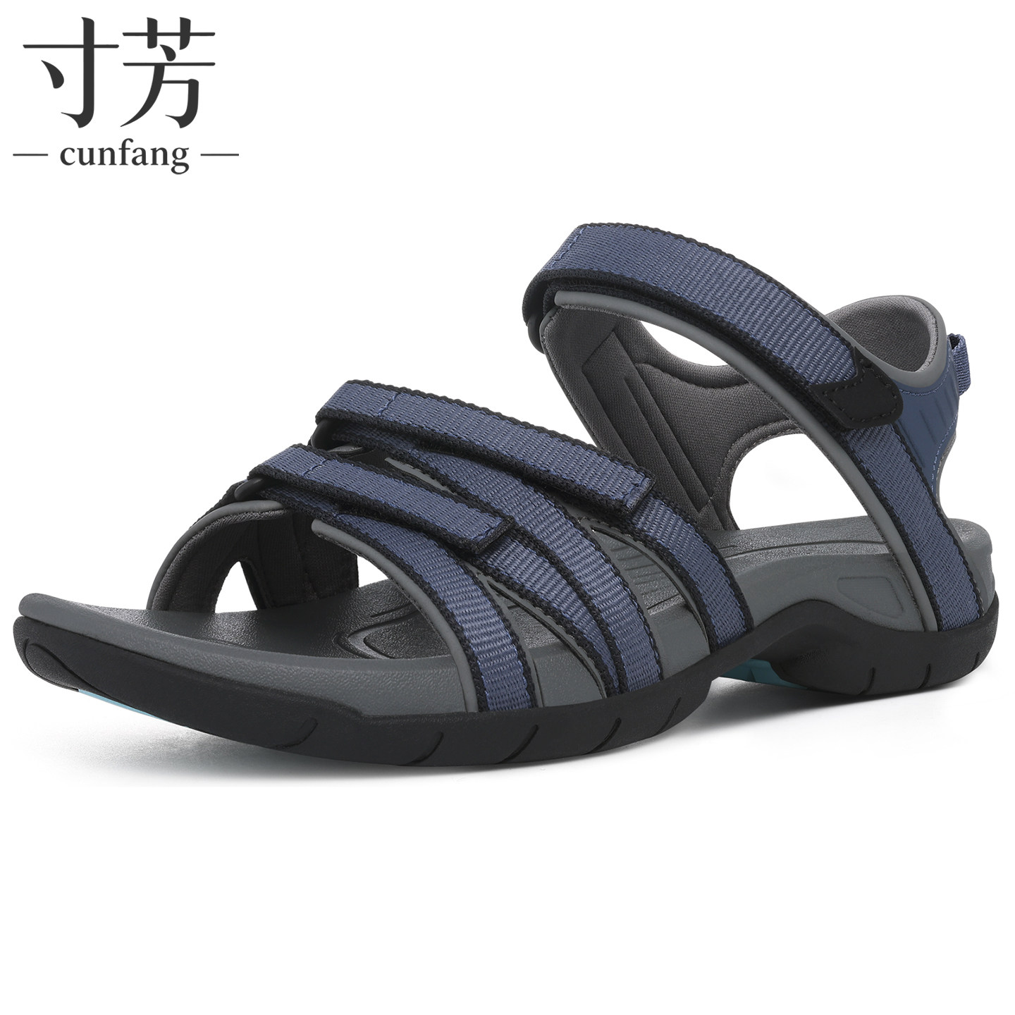户外时尚百搭登山鞋厚底足弓凉鞋