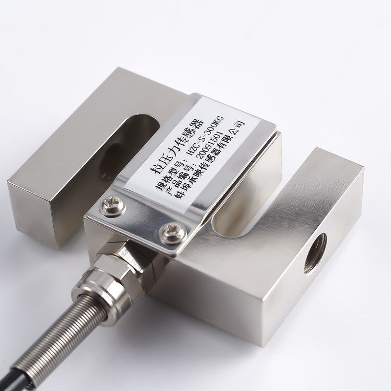 s型高精度拉力压力称重传感器拉力测力传感n器配套显示器数显仪表
