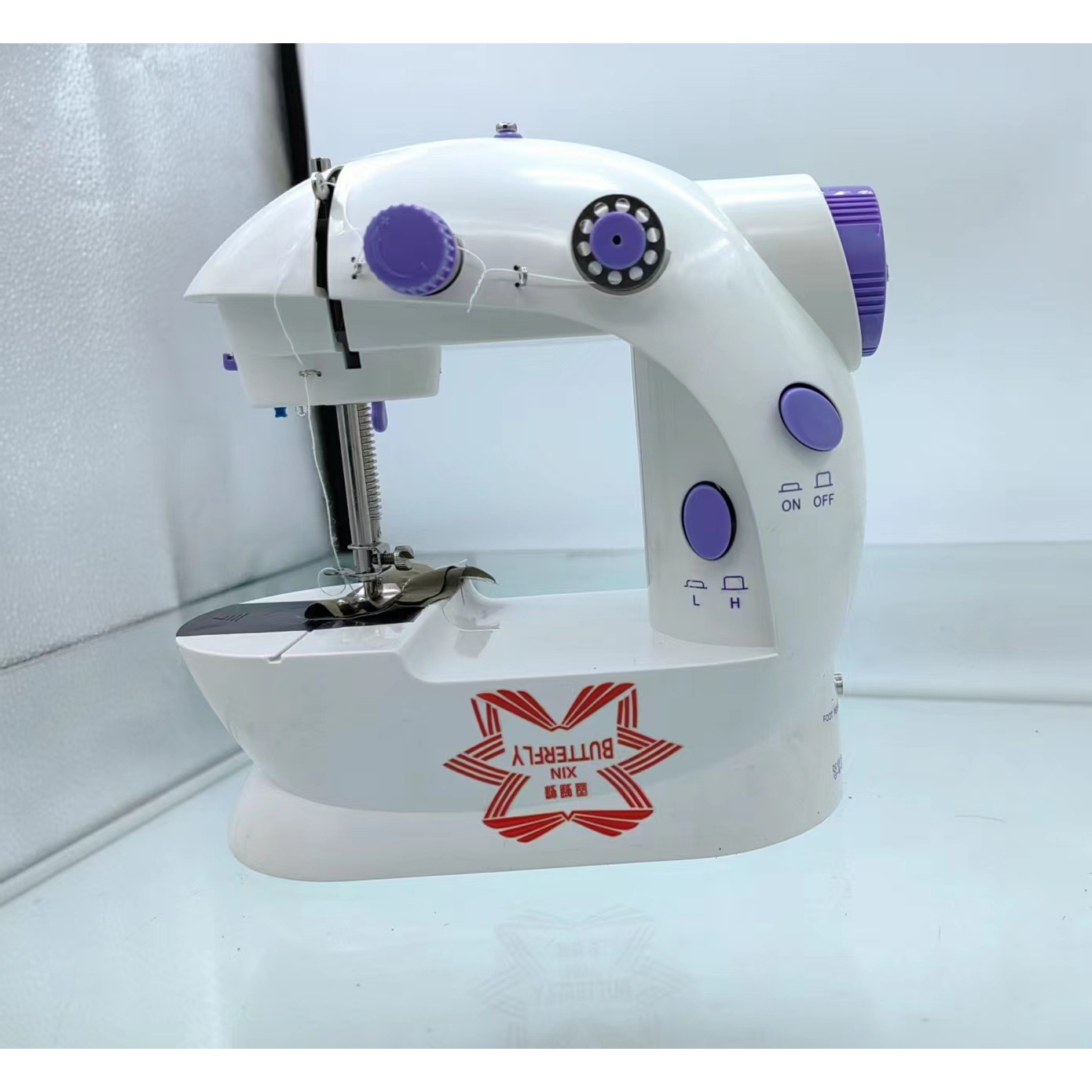 202迷你缝纫机微型电动缝纫机鑫蝴蝶缝纫机XIN BUTTERFLY宁波义乌