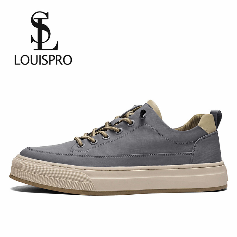 LOUISPRO轻奢男士透气帆布鞋