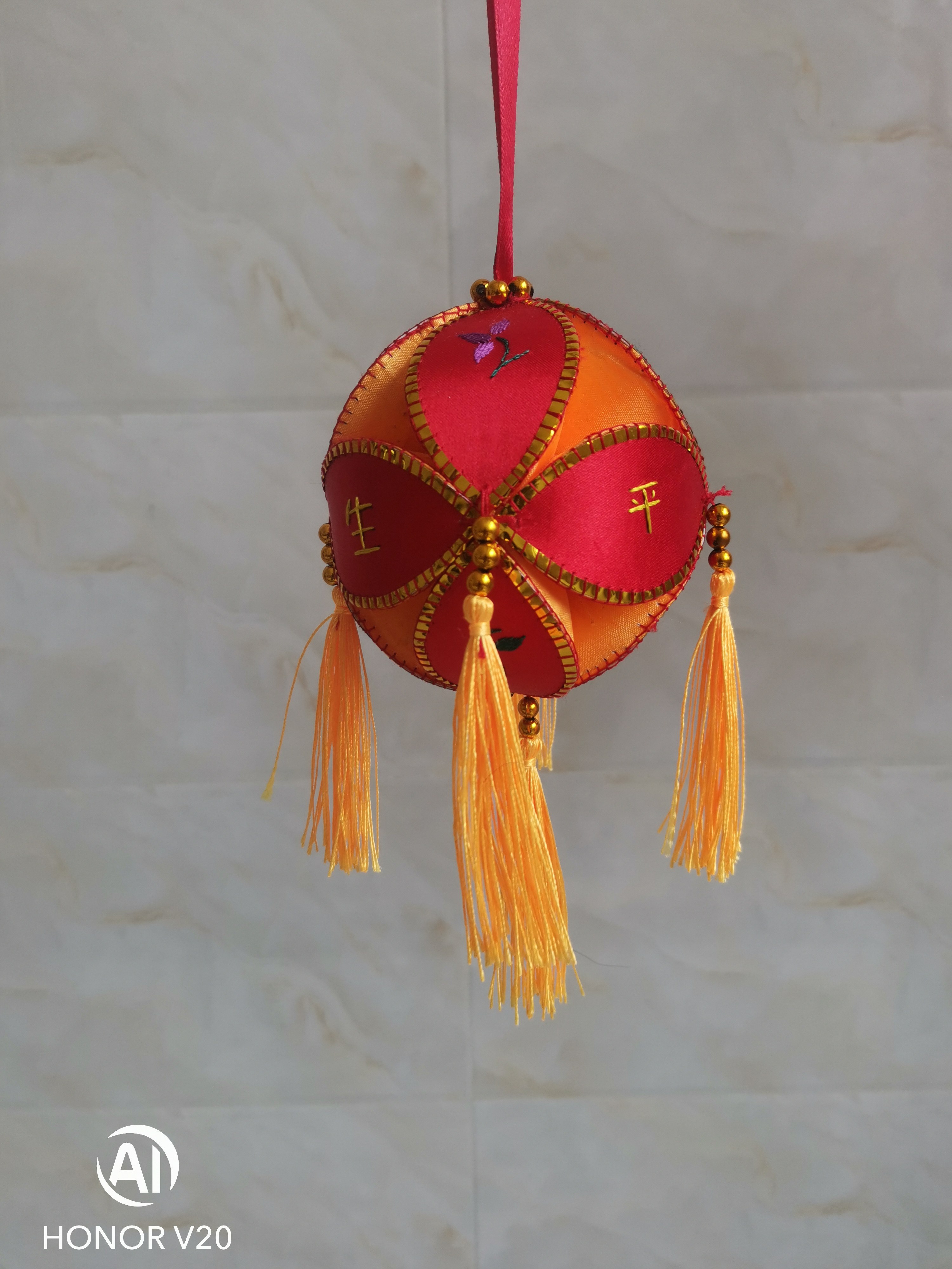 广西靖西绣球民族特色纯手工艺品壮乡爱情信物挂件饰品舞台道具