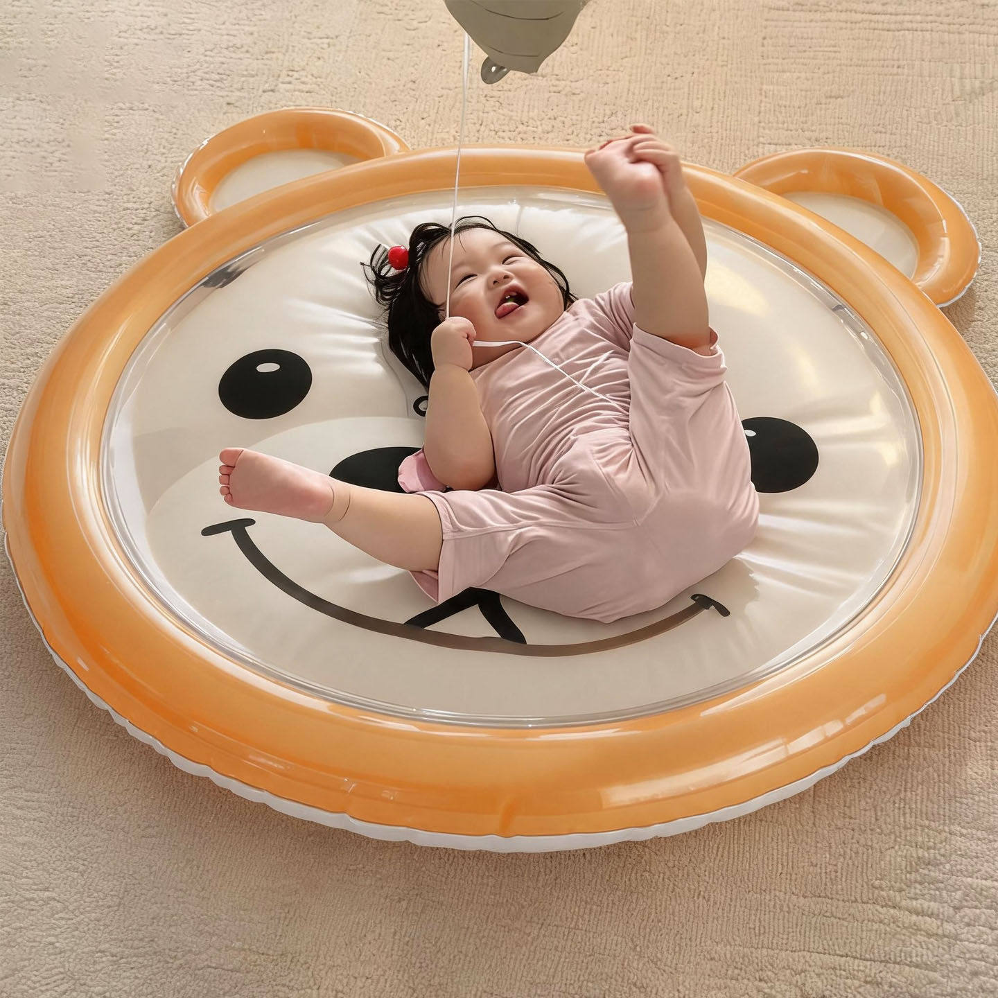 卡通小熊宝冰垫夏天儿童降