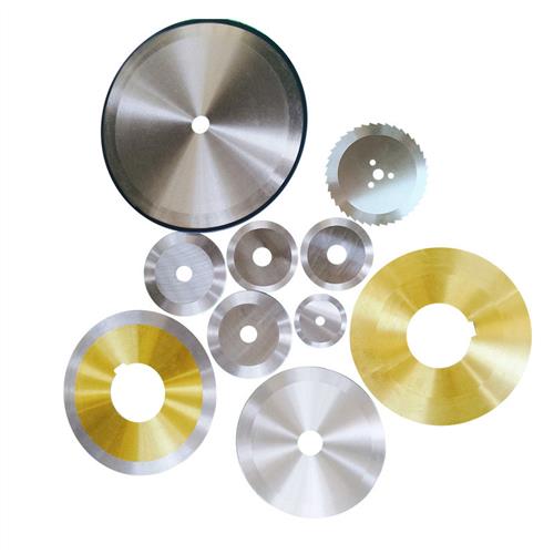 平圆刀片分纸管分切机刀片不锈钢圆刀切捆条纵剪分条圆盘刀园刀片
