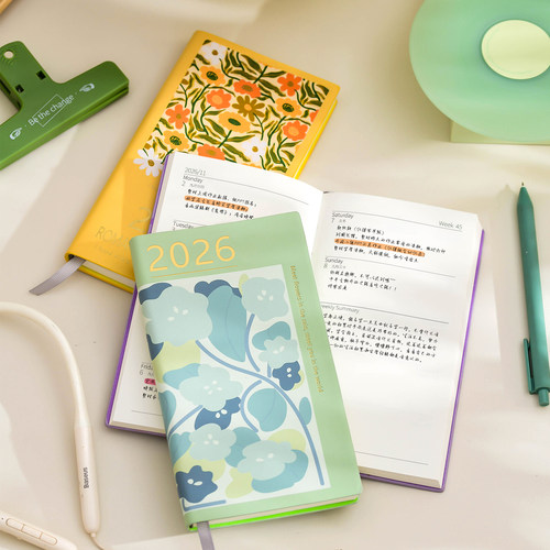 a6周计划日程本清新高颜值不渗墨