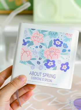 a7方形小本子便携式随身记事本横线空白网格小清新手绘原创ins风高颜值学习笔记办公记事个性手账本口袋迷你