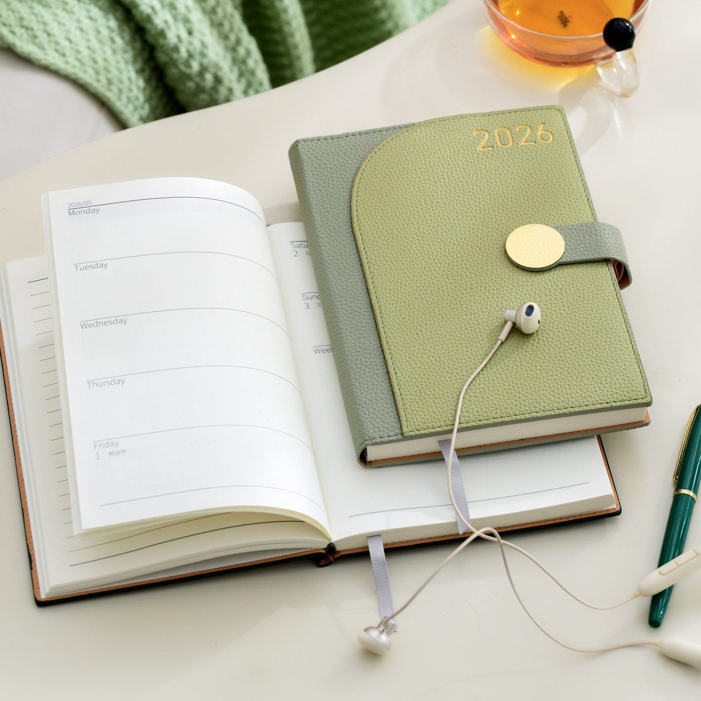 文创艺2026年新款日程本时间管理weekly周计划本商务工作记事本A5礼品礼盒套装定制可印logo高颜值精致日记本,文具电教/文化用品/商务用品,手帐/日程本/计划本,淘宝优惠券,粉丝福利购,淘宝优惠卷