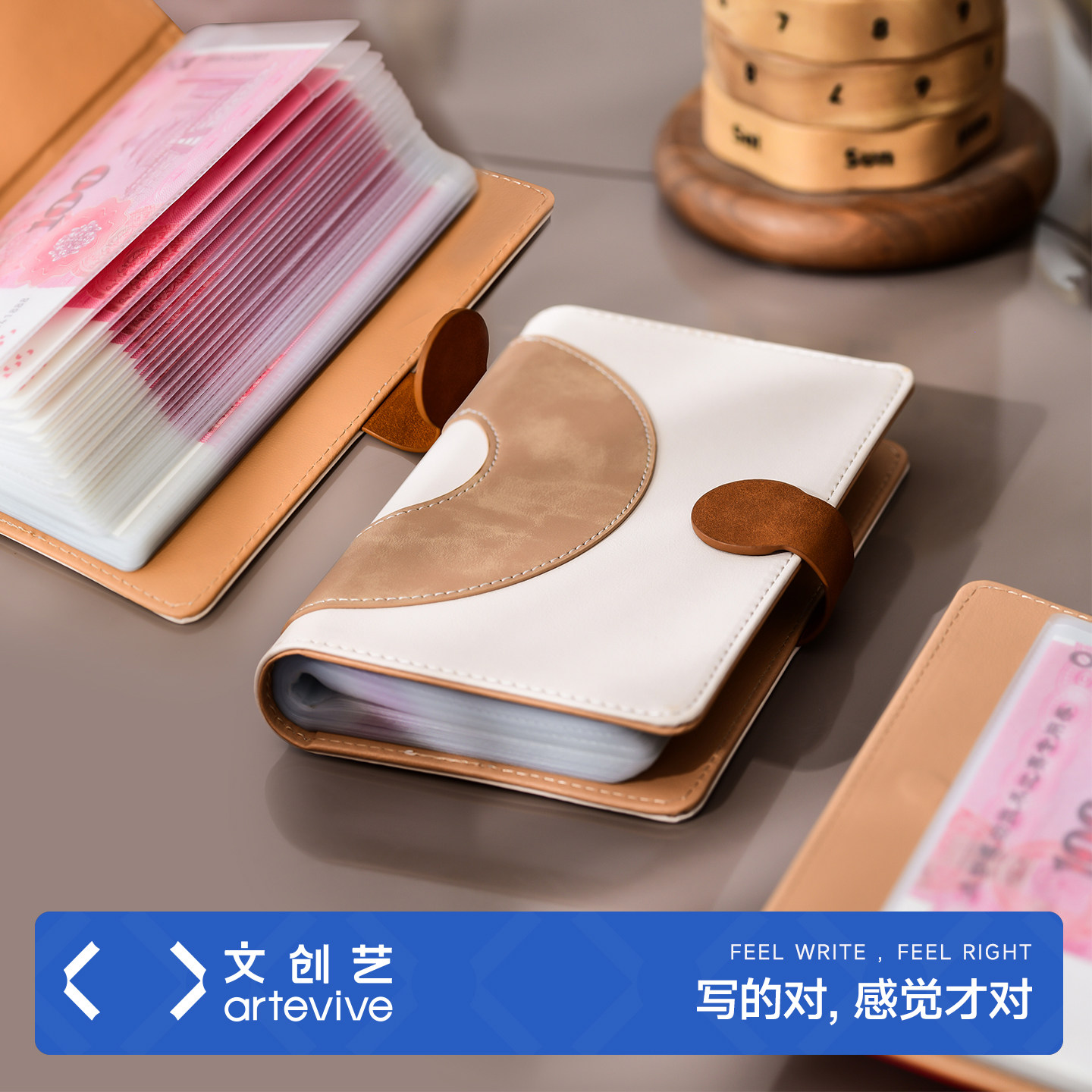 现金理财存钱本夹钱册收纳包网红存钱袋内页大容量儿童孩子只放可放钱收纳袋纸币纪念收藏册零花钱收纳册防水