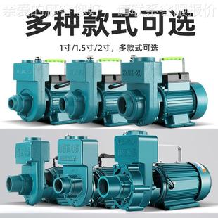 农用污水吸自泵20污v大流量清水泵抽水机家用化粪池348排离心泵抽