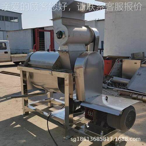 功能果蔬汁机RIO 电动大型螺旋榨设备 0.多5汁吨打油柑萝卜苹果榨