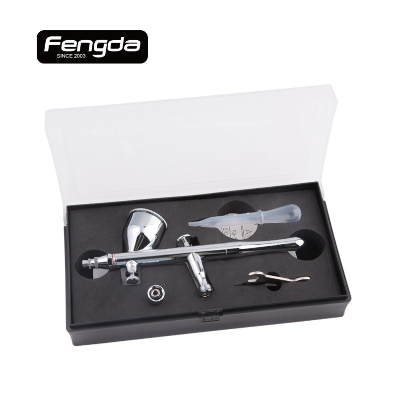 厂家直供-320系列美工喷笔 彩绘纹身蛋糕装饰美甲模型上漆喷笔