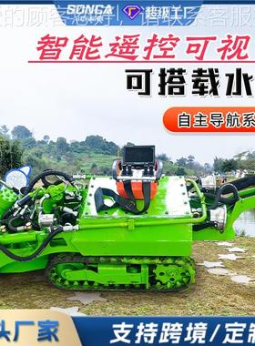 能履带淤机器人水下RDO淤涵洞排污清清淤设备市智政河道抽沙泥疏