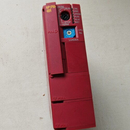 拆机富士PLC CPU NP1PM-48R，功能包好9成新，议价