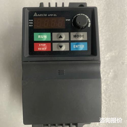台达变频器VFD007EL43A，成色漂亮，无拆无修，质量保