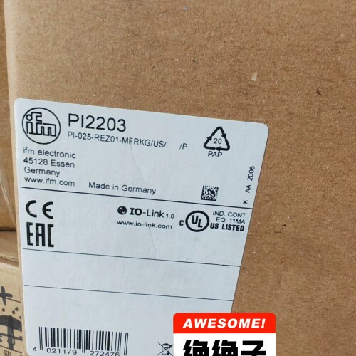 IFM易福门PI2203压力传感器，全新原装，德国制造，带I议价