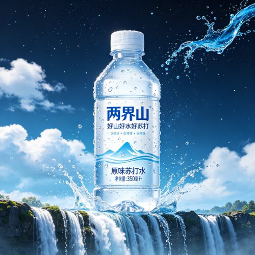 天然苏打水弱碱性无蔗糖无气矿泉水家庭装整箱24瓶饮品